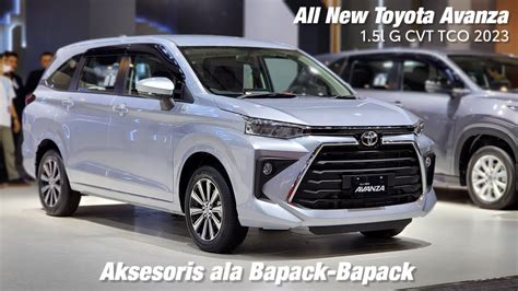 Showcase: 2023 Toyota Avanza 1.5 G CVT .